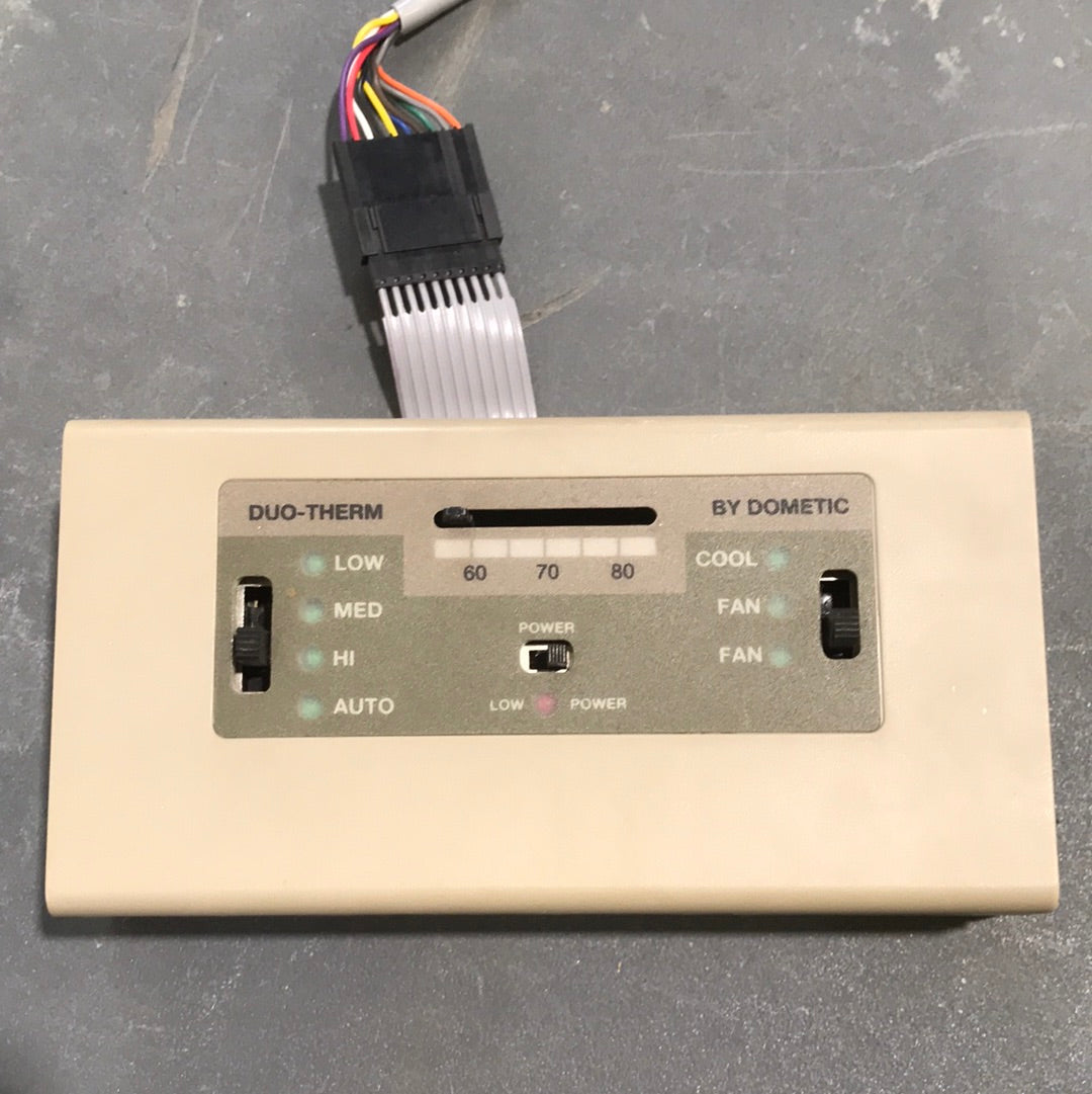Used Duo-Therm Dometic Analog Thermostat Cool/Furnace 3101625 014 | R27 | 50-162501 5054 - Young Farts RV Parts