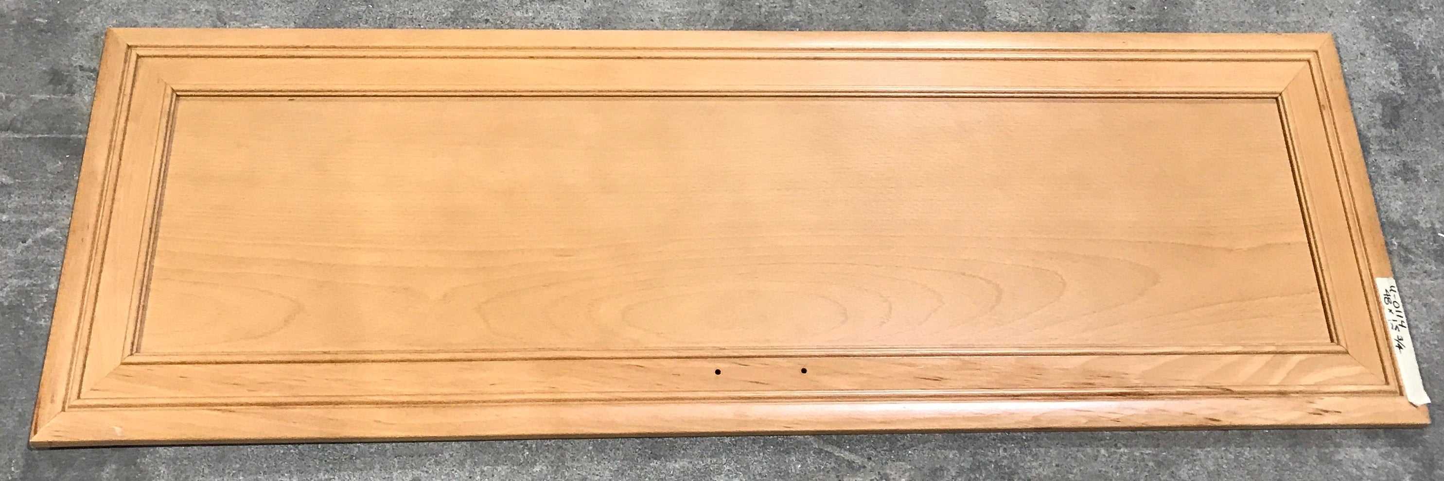 Used RV Cupboard/ Cabinet Door 48" H X 15 3/4" W X 3/4" D - Young Farts RV Parts