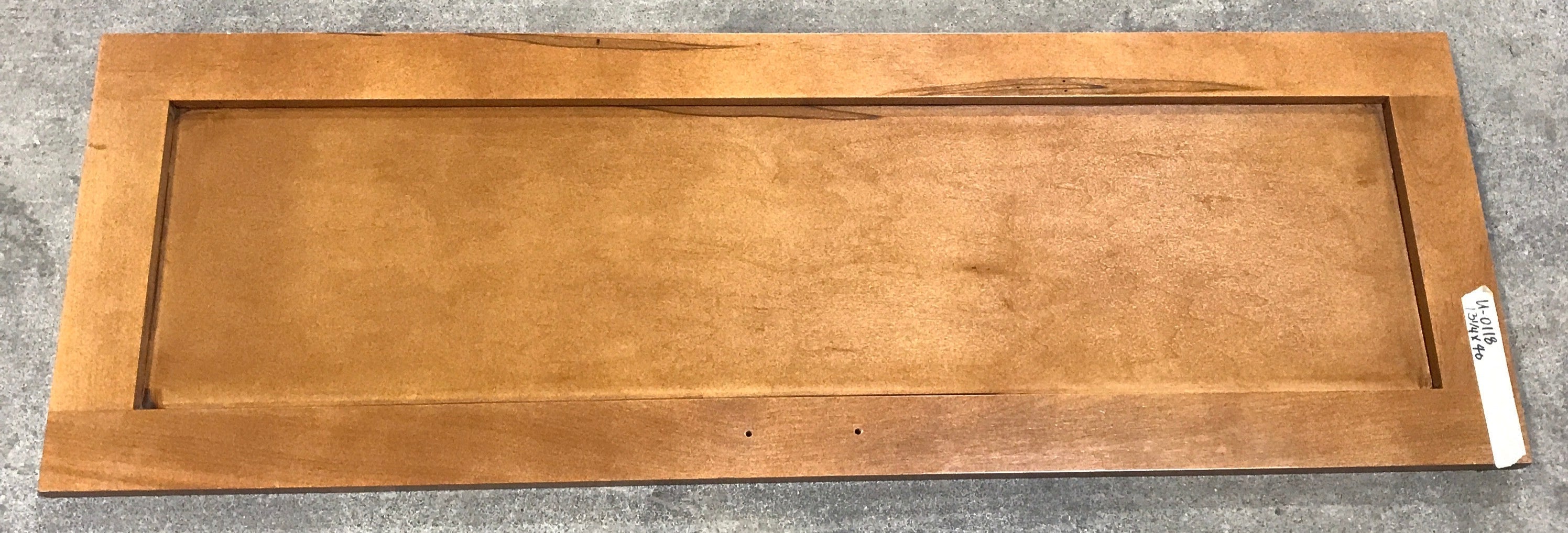 Used RV Cupboard/ Cabinet Door 40" H X 13 1/4" W X 3/4" D - Young Farts RV Parts