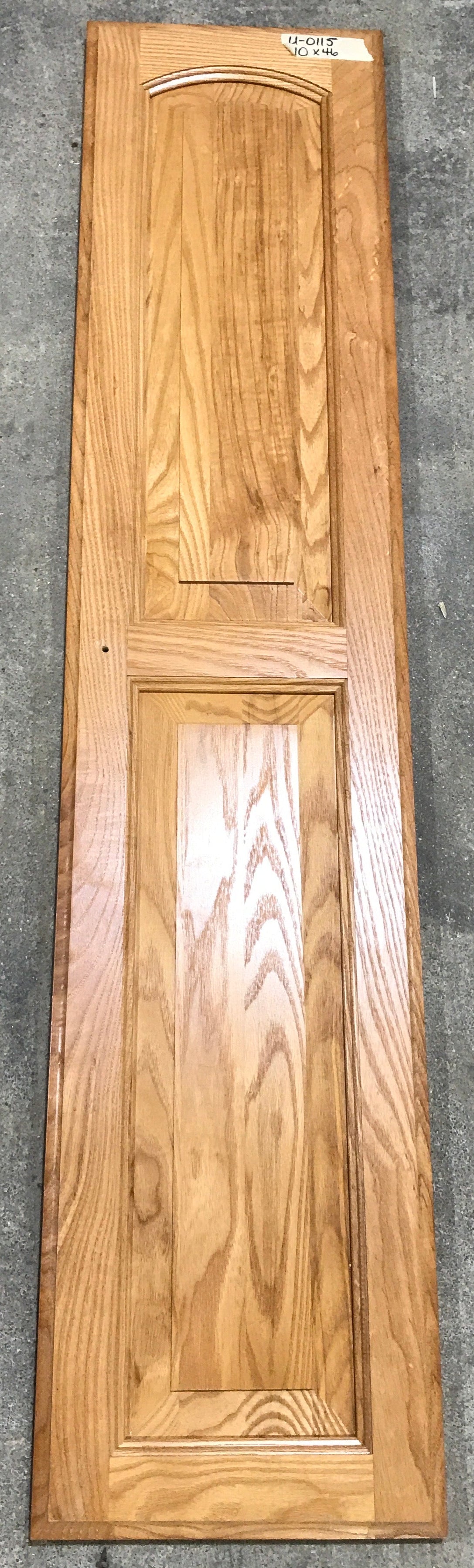 Used RV Cupboard/ Cabinet Door 46" H X 10" W X 3/4" D - Young Farts RV Parts