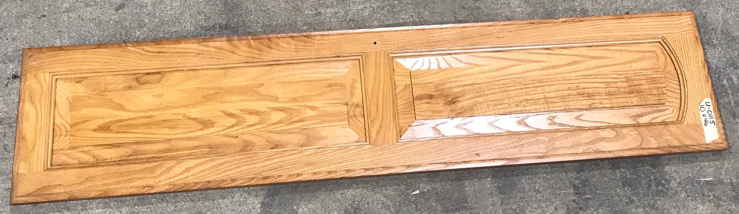 Used RV Cupboard/ Cabinet Door 46" H X 10" W X 3/4" D - Young Farts RV Parts
