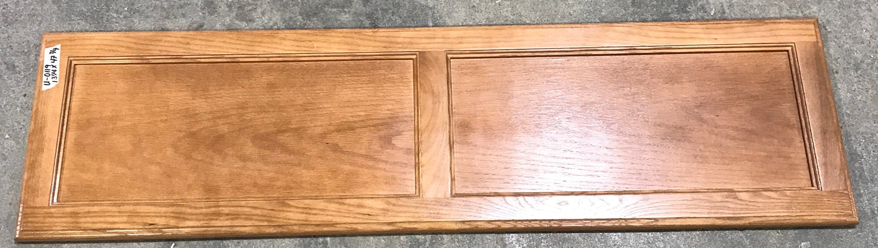 Used RV Cupboard/ Cabinet Door 47 3/4" H X 13 1/4" W X 3/4" D - Young Farts RV Parts