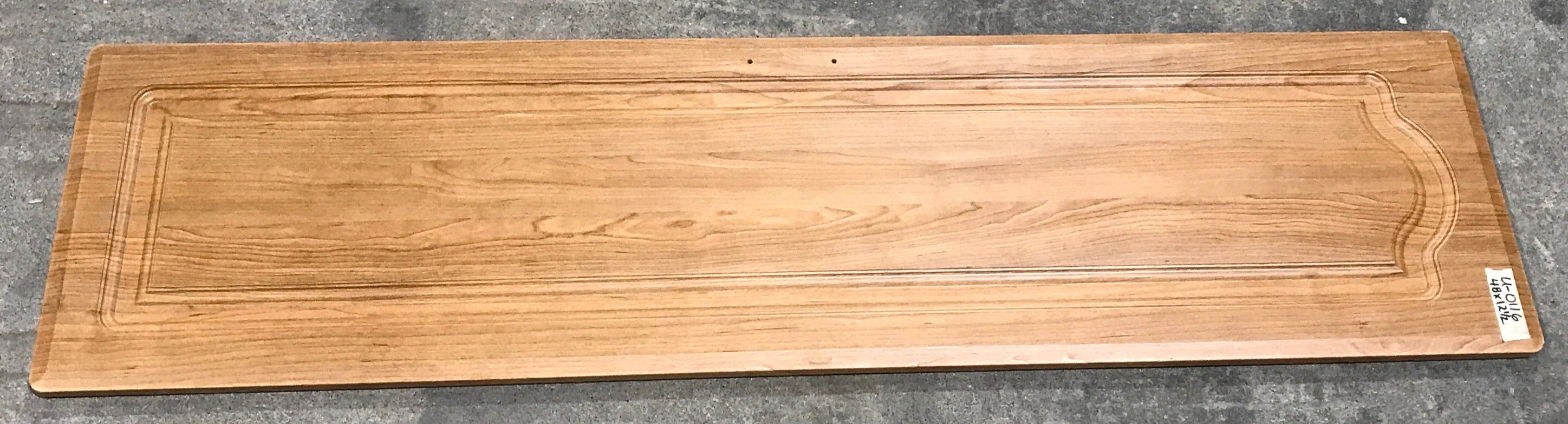 Used RV Cupboard/ Cabinet Door 48" H X 12 1/2" W X 3/4" D - Young Farts RV Parts