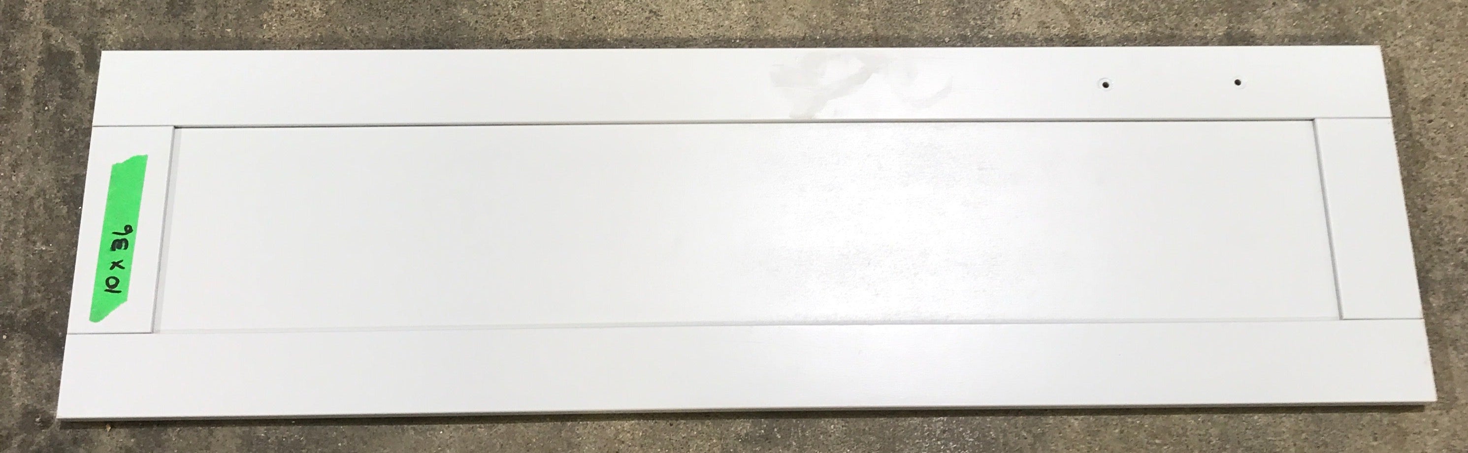 Used RV Cupboard/ Cabinet Door 36" H X 10" W X 3/4" D - Young Farts RV Parts