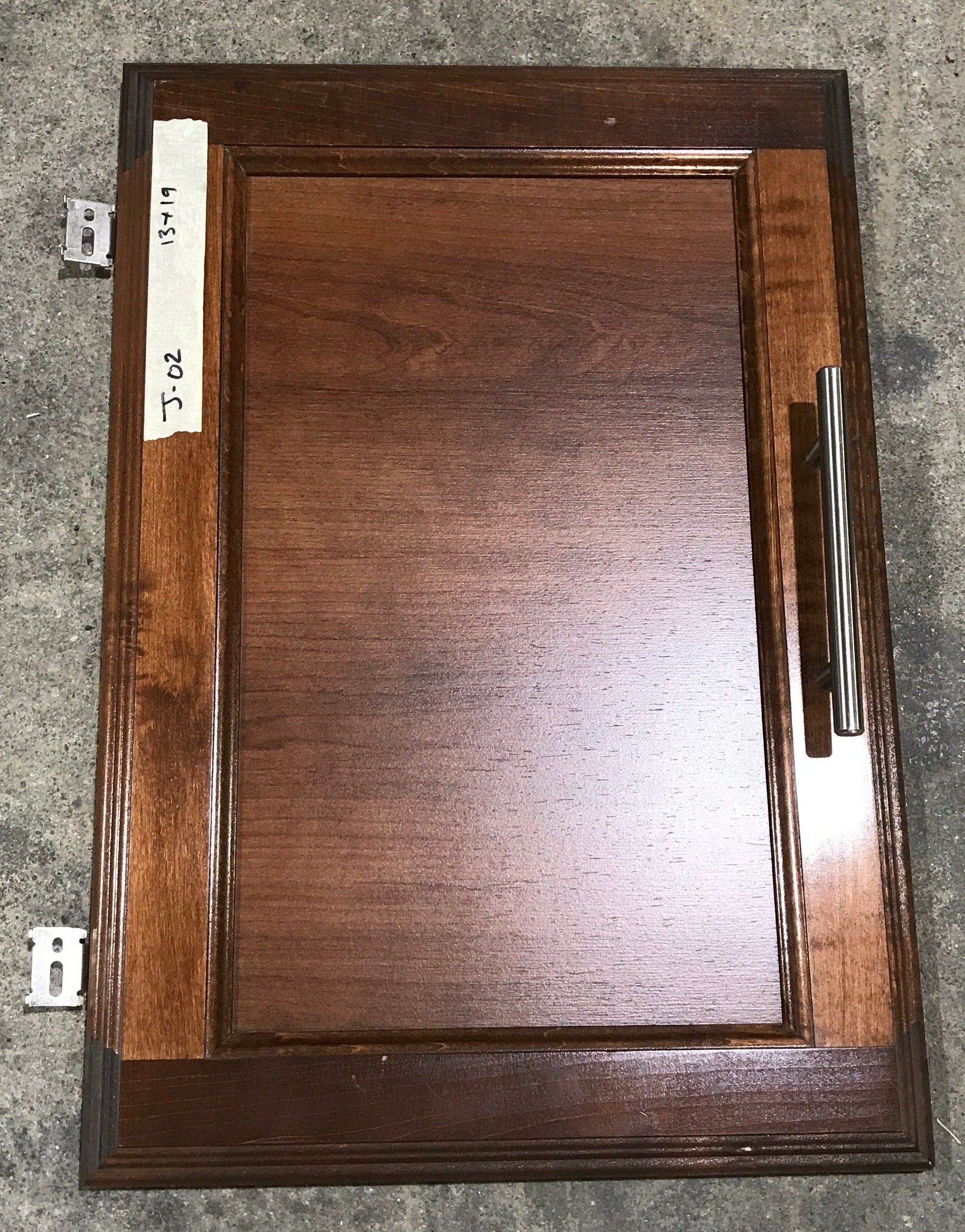 Used RV Cupboard/ Cabinet Door 19" H X 13" W X 3/4" D - Young Farts RV Parts