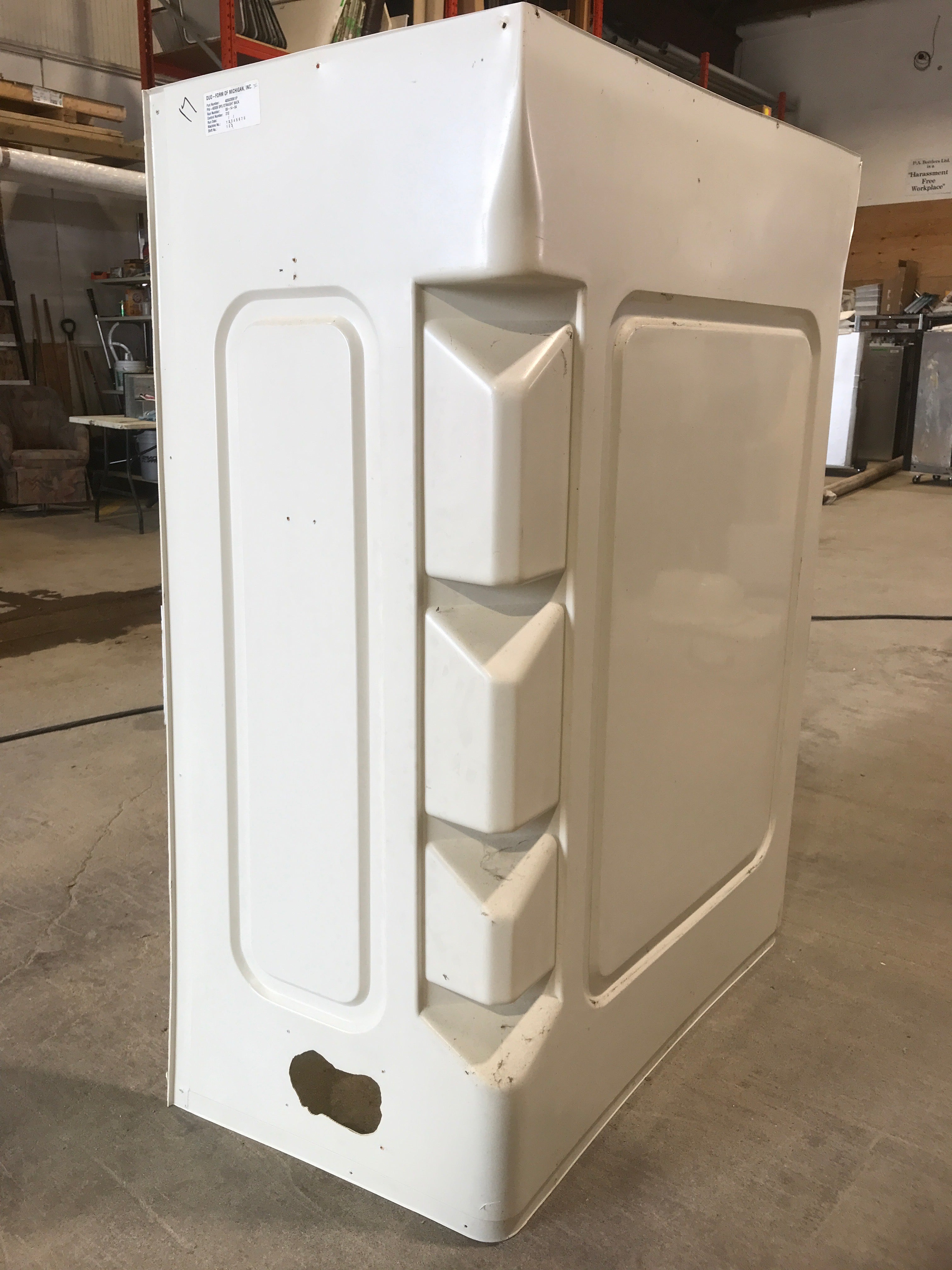 Used RV Bath Tub Surround 40” X 59” x 23 1/2" D - Young Farts RV Parts