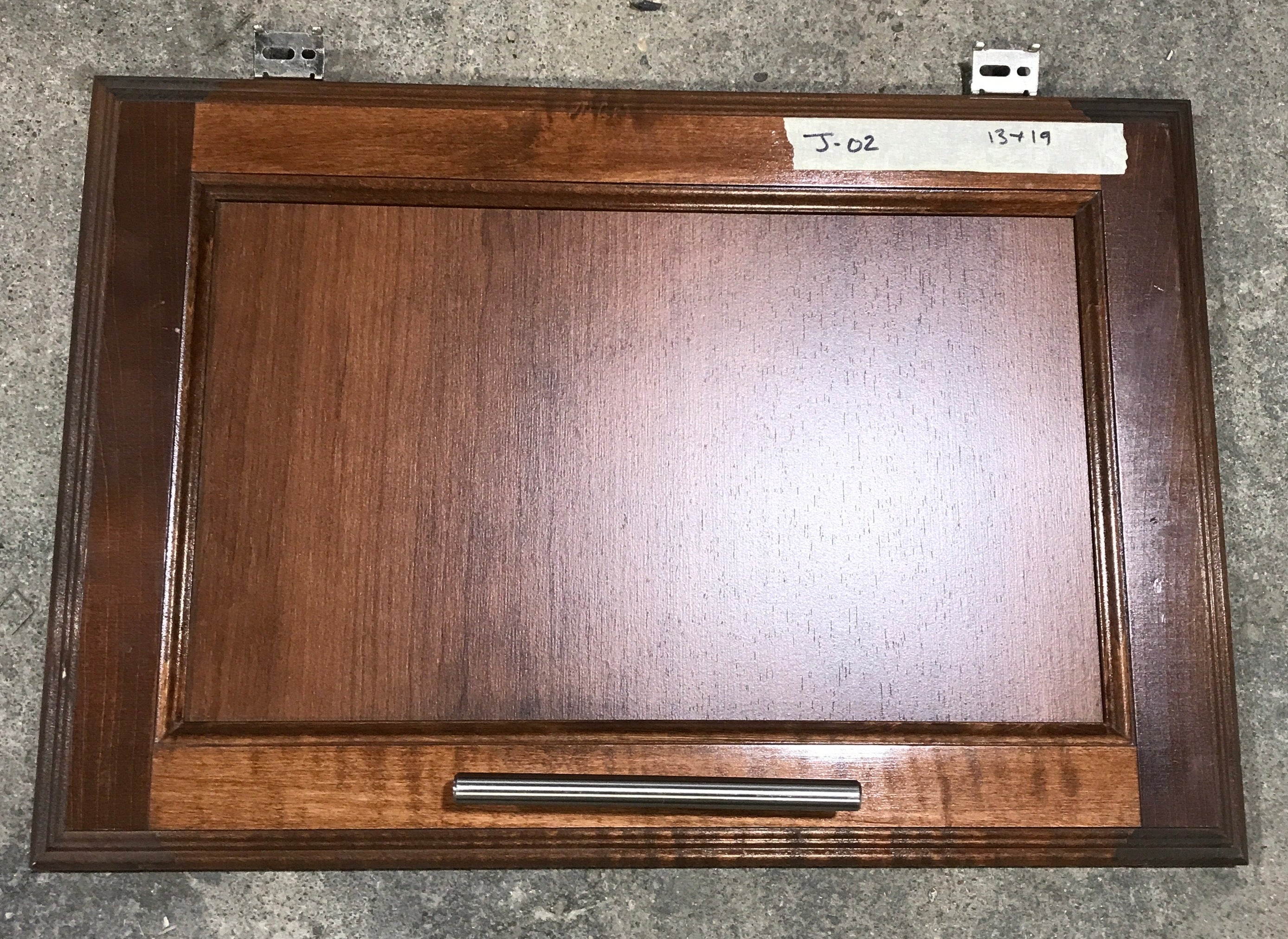 Used RV Cupboard/ Cabinet Door 19" H X 13" W X 3/4" D - Young Farts RV Parts
