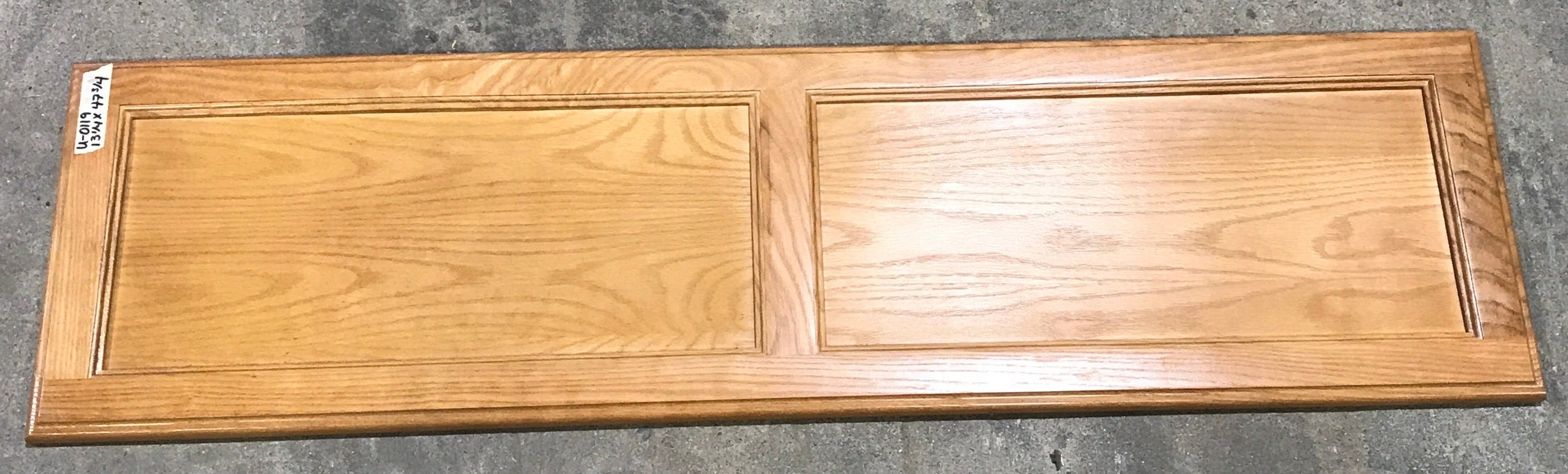 Used RV Cupboard/ Cabinet Door 47 3/4" H X 13 1/4" W X 3/4" D - Young Farts RV Parts