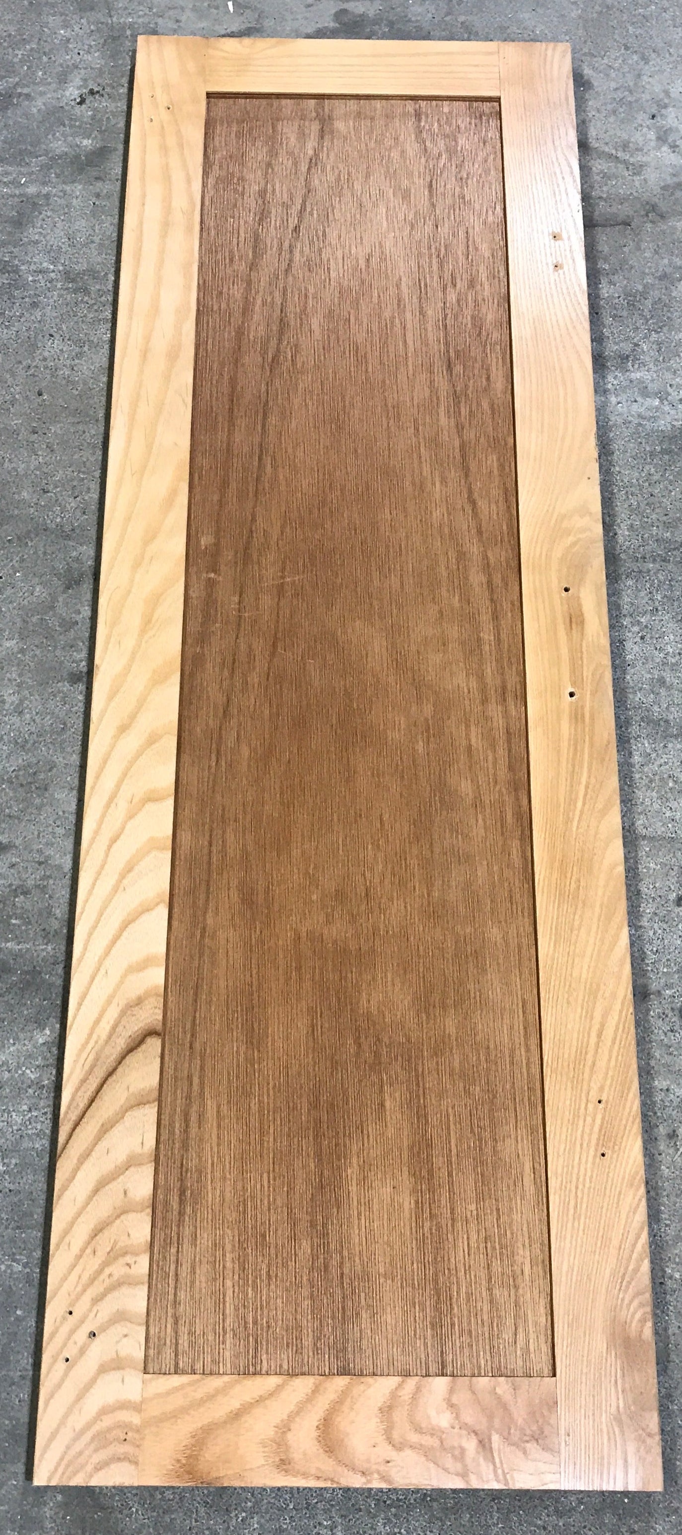 Used RV Cupboard/ Cabinet Door 40" H X 13 1/4" W X 3/4" D - Young Farts RV Parts
