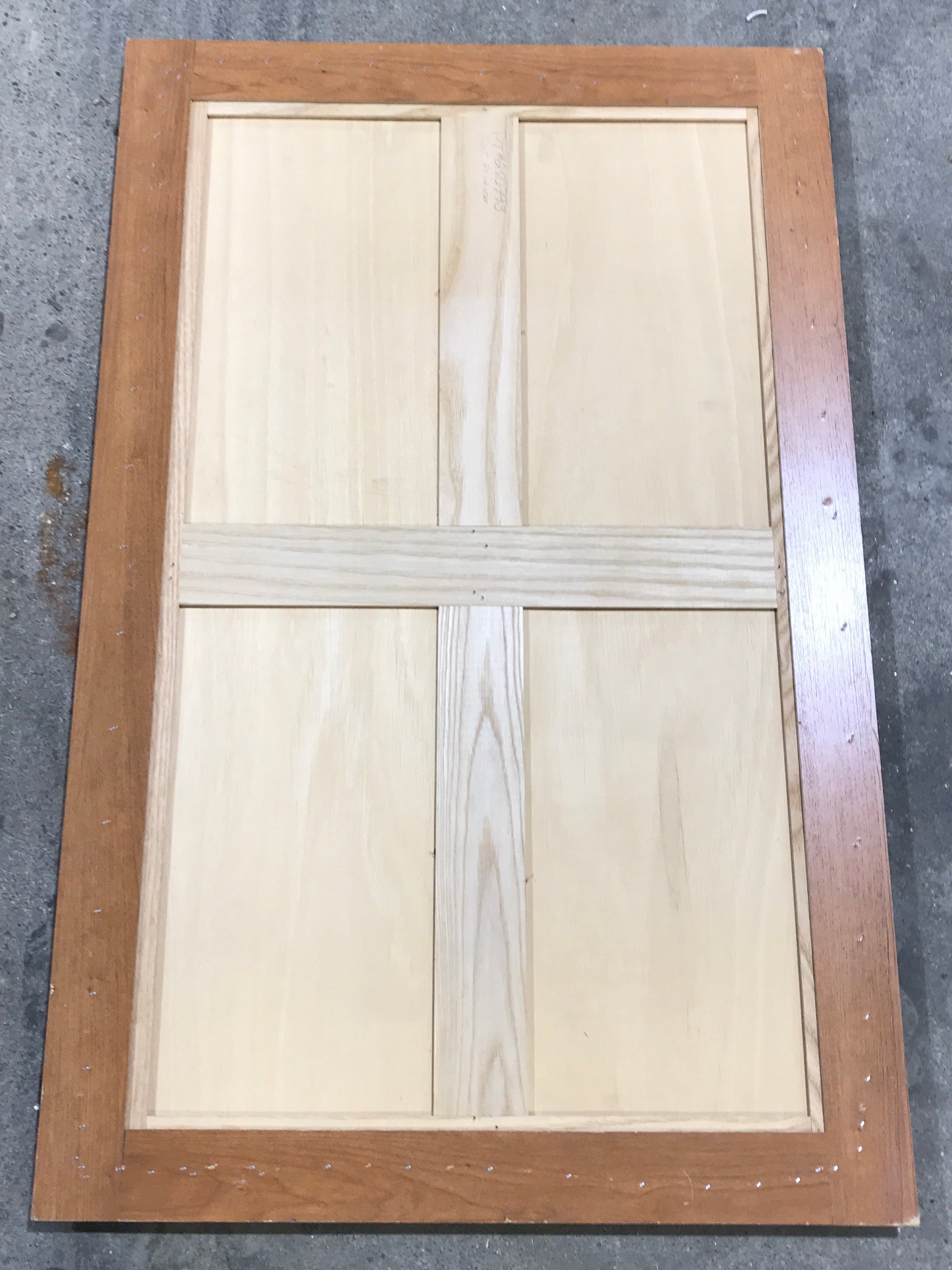 Used RV Cupboard/ Cabinet Door 32" H X 20 1/4" W X 3/4" D - Young Farts RV Parts