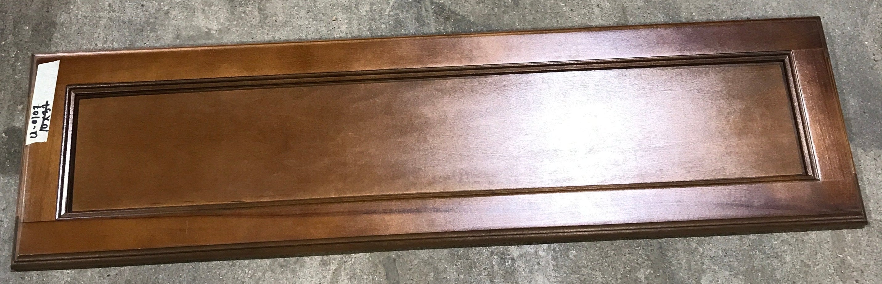 Used RV Cupboard/ Cabinet Door 37" H X 10" W X 3/4" D - Young Farts RV Parts