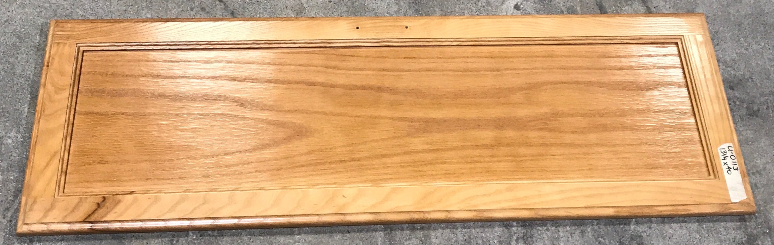 Used RV Cupboard/ Cabinet Door 40" H X 13 1/4" W X 3/4" D - Young Farts RV Parts