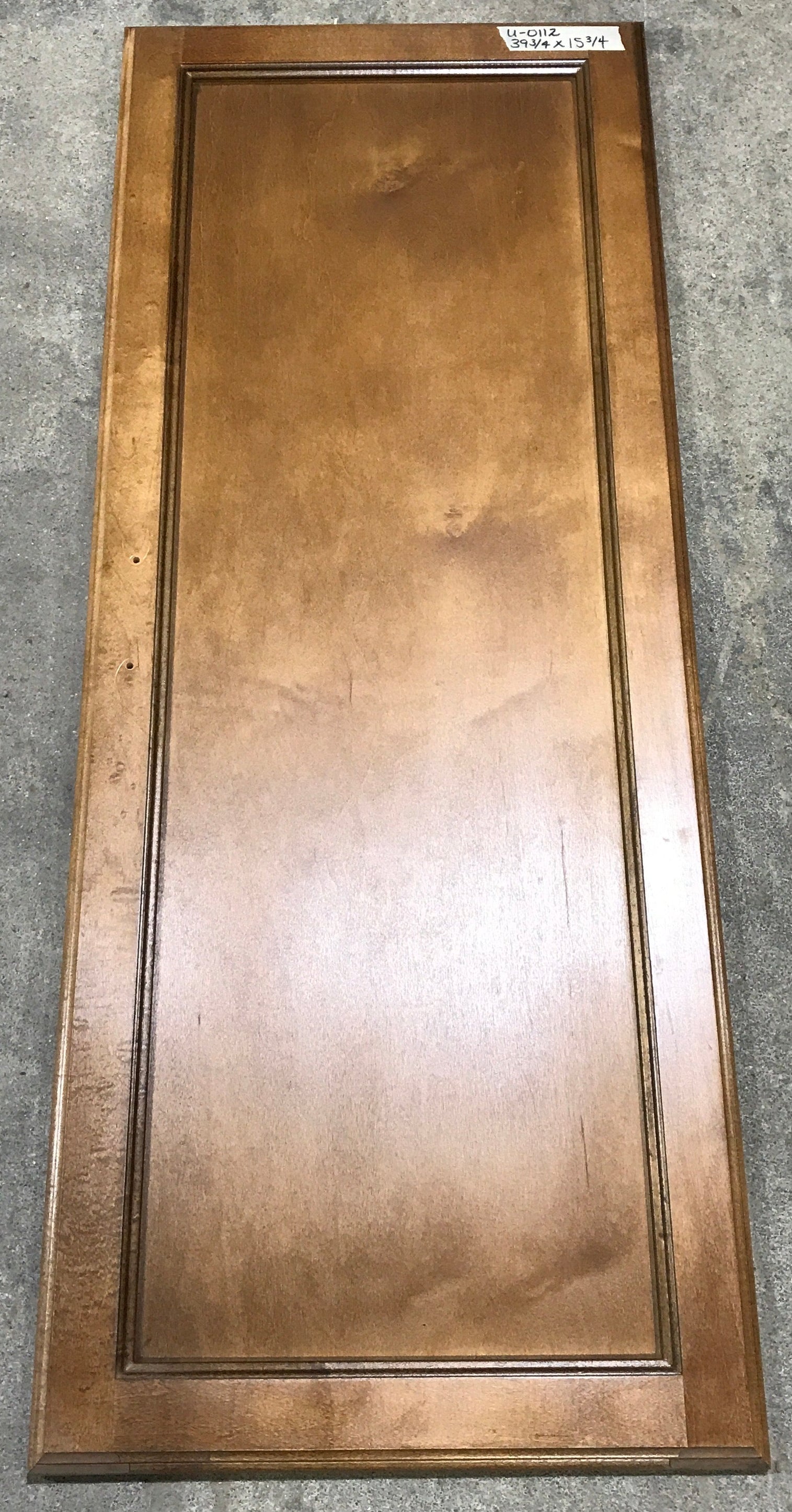 Used RV Cupboard/ Cabinet Door 39 3/4" H X 15 3/4" W X 3/4" D - Young Farts RV Parts