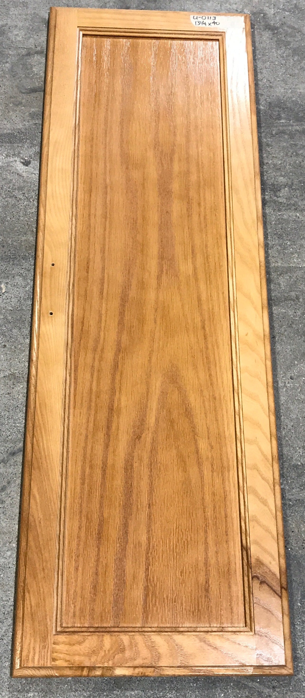 Used RV Cupboard/ Cabinet Door 40" H X 13 1/4" W X 3/4" D - Young Farts RV Parts