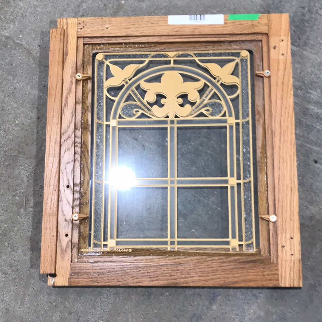 Used RV Cupboard/ Cabinet Door 17" H X 14 3/4" W X 1/2" D - Young Farts RV Parts