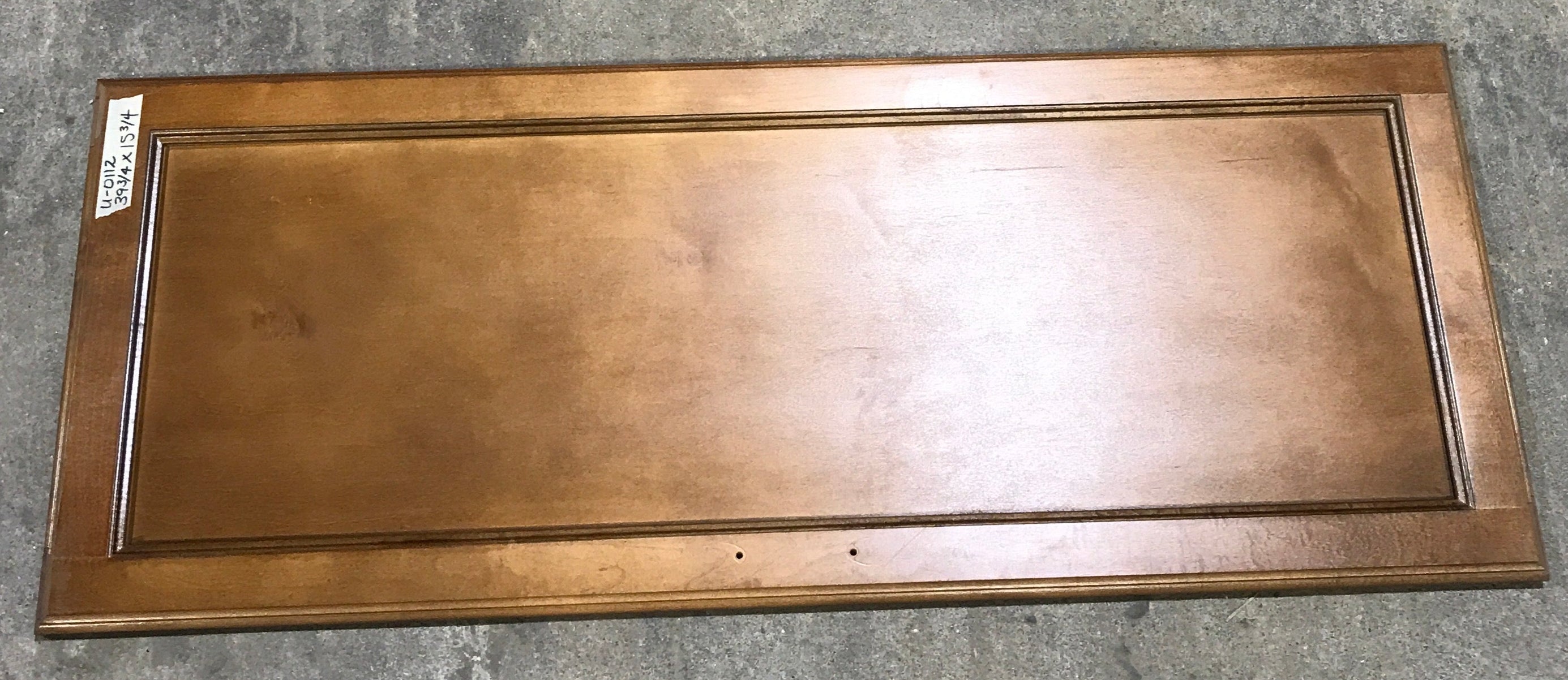 Used RV Cupboard/ Cabinet Door 39 3/4" H X 15 3/4" W X 3/4" D - Young Farts RV Parts