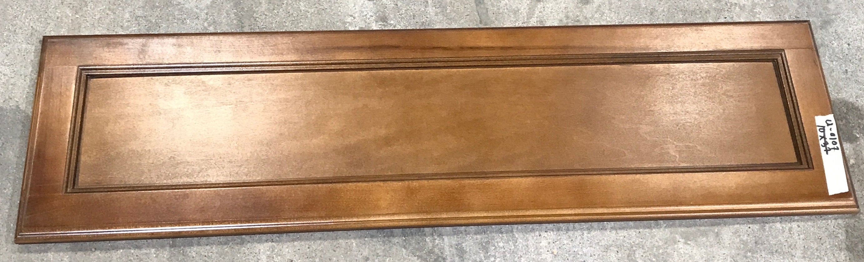 Used RV Cupboard/ Cabinet Door 37" H X 10" W X 3/4" D - Young Farts RV Parts