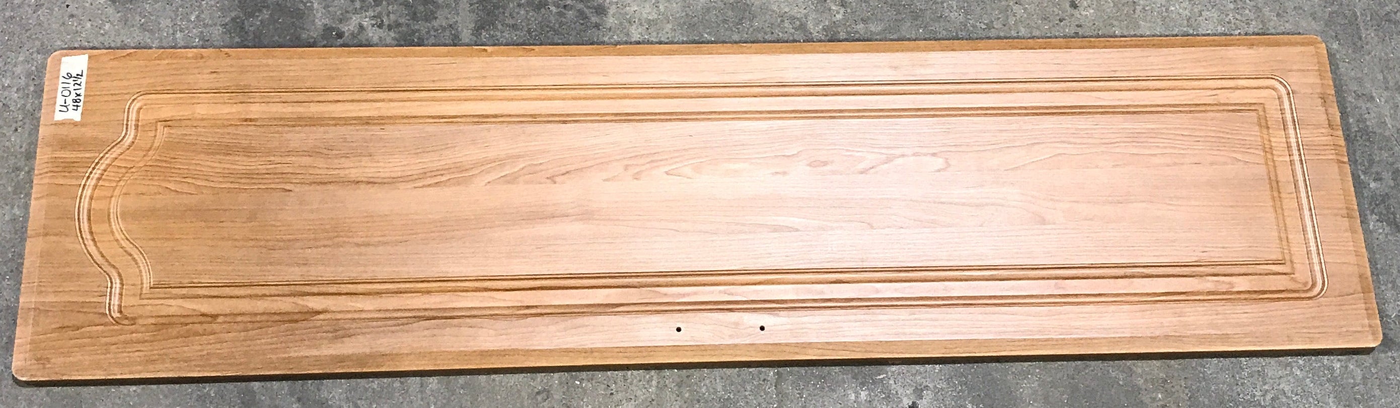 Used RV Cupboard/ Cabinet Door 48" H X 12 1/2" W X 3/4" D - Young Farts RV Parts
