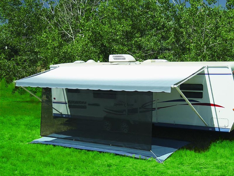 Carefree RV 82108802 SunBlocker Shade Panel Black 10'X6' - Young Farts RV Parts