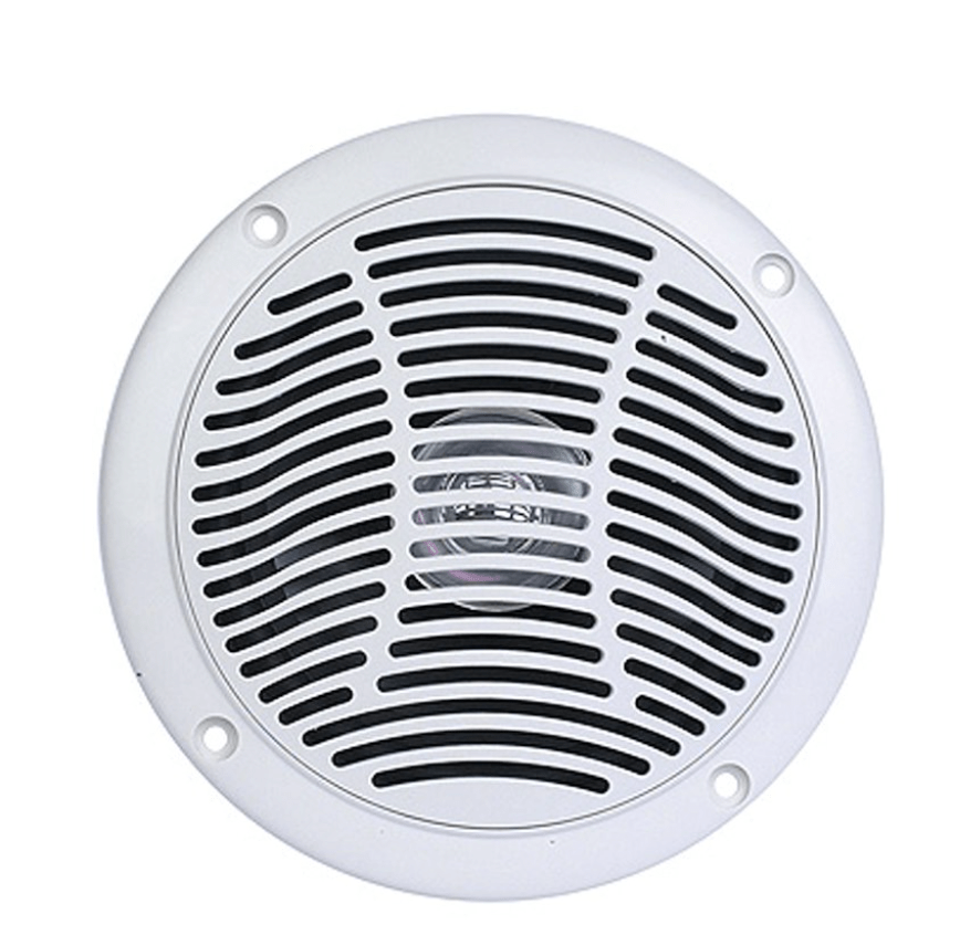 PQN Audio RV610 - 4W Dual Cone 6" Speaker Set - White - Young Farts RV Parts