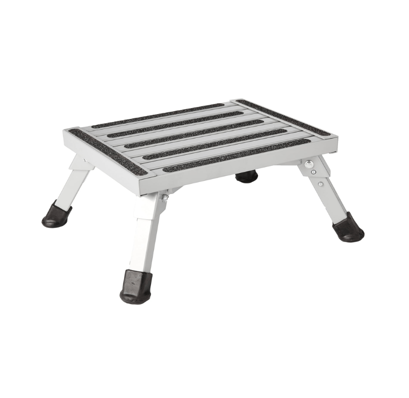 Safety Step F - 08C - S One Step Foldable Step Stool - Young Farts RV Parts