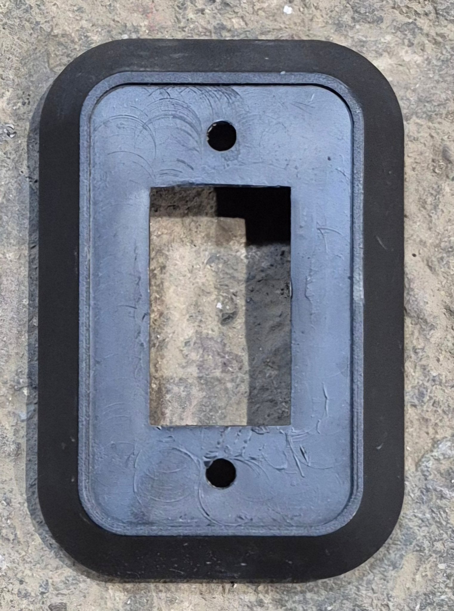 Used 12v RV Single Light Switch wall plate / faceplate cover - Young Farts RV Parts