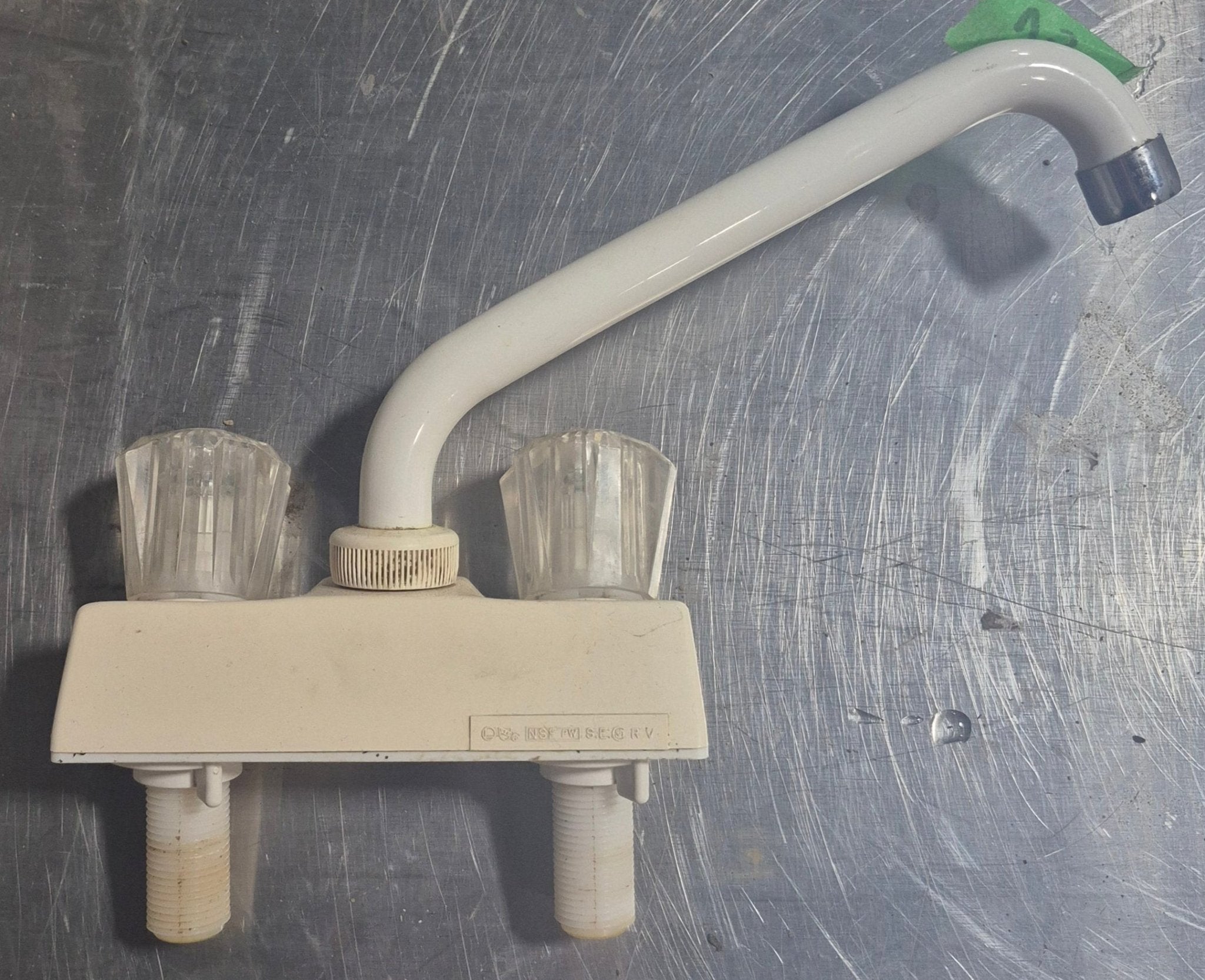 Used 4" Kitchen Bar Faucet Off White - Young Farts RV Parts