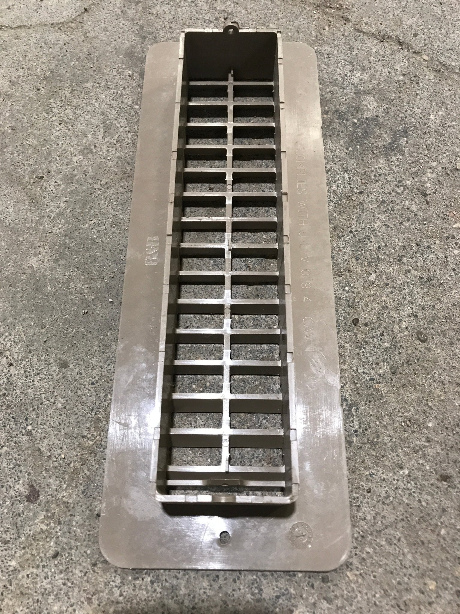 Used Beige Floor Register - Young Farts RV Parts