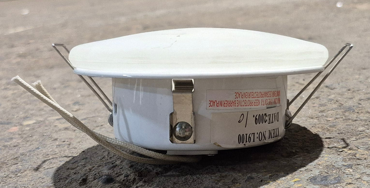 Used Ceiling Mount Light Fixture Replacement Lens - L9100 - Young Farts RV Parts