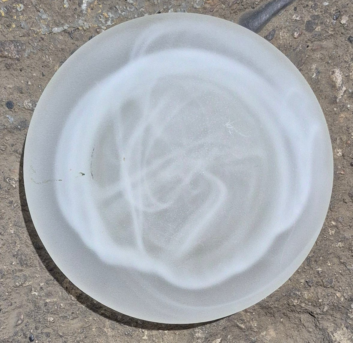 Used Ceiling Mount Light Fixture Replacement Lens - L9100 - Young Farts RV Parts