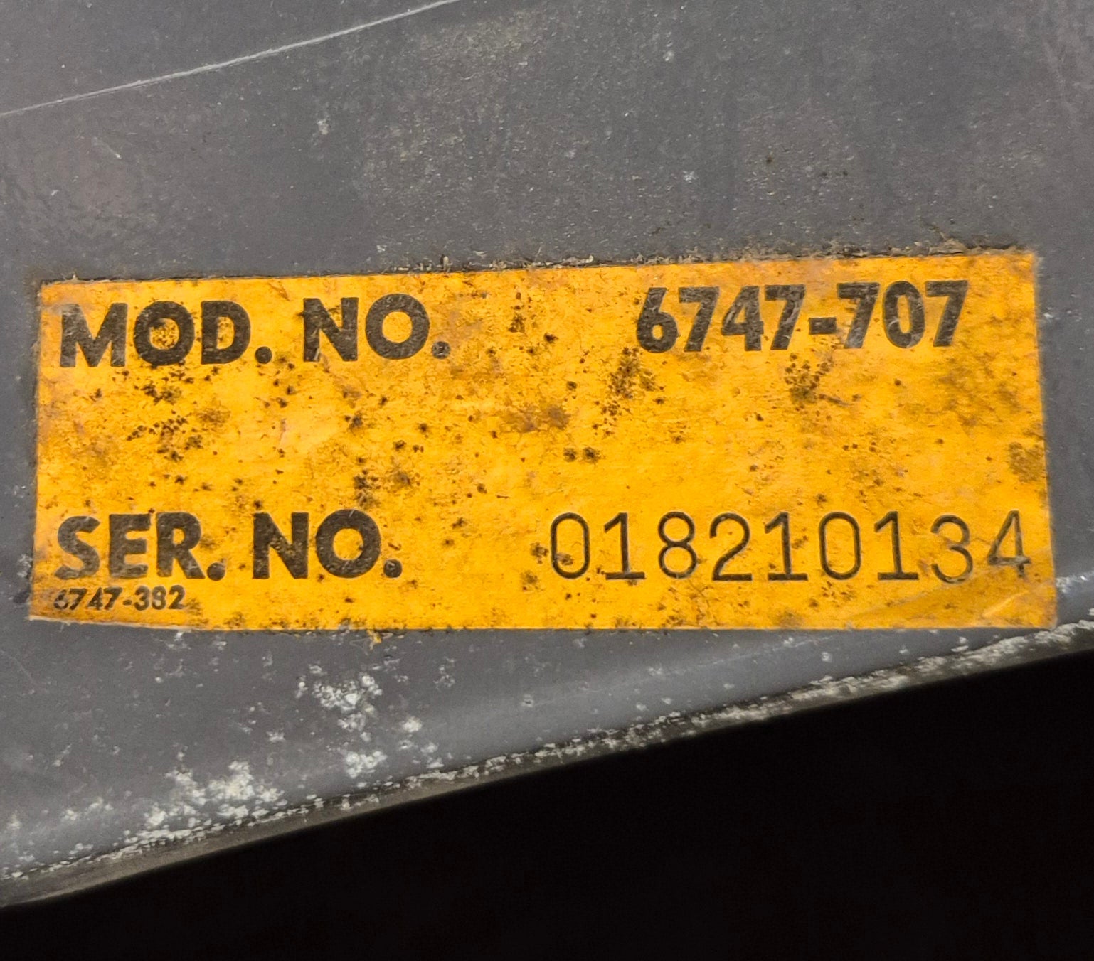 Used Complete Mach 1 Coleman Air Conditioner 6747 - 707 - 13500BTU Cool Only - 3 BOLT MOUNT - Young Farts RV Parts