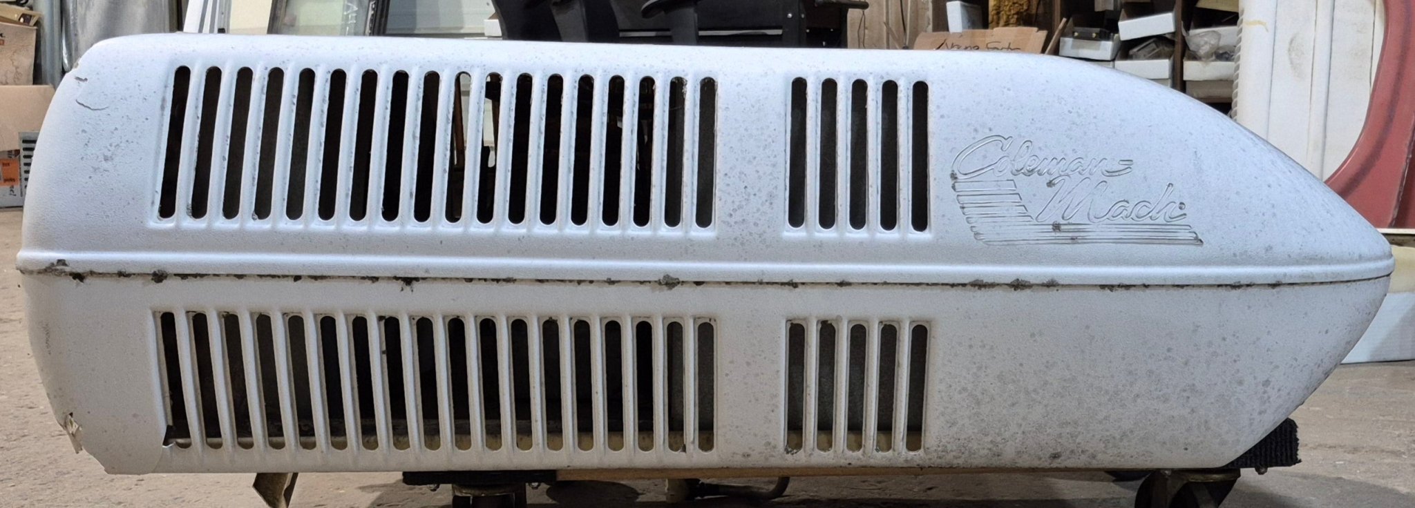 Used Complete Mach 1 Coleman Air Conditioner 6747 - 707 - 13500BTU Cool Only - 3 BOLT MOUNT - Young Farts RV Parts