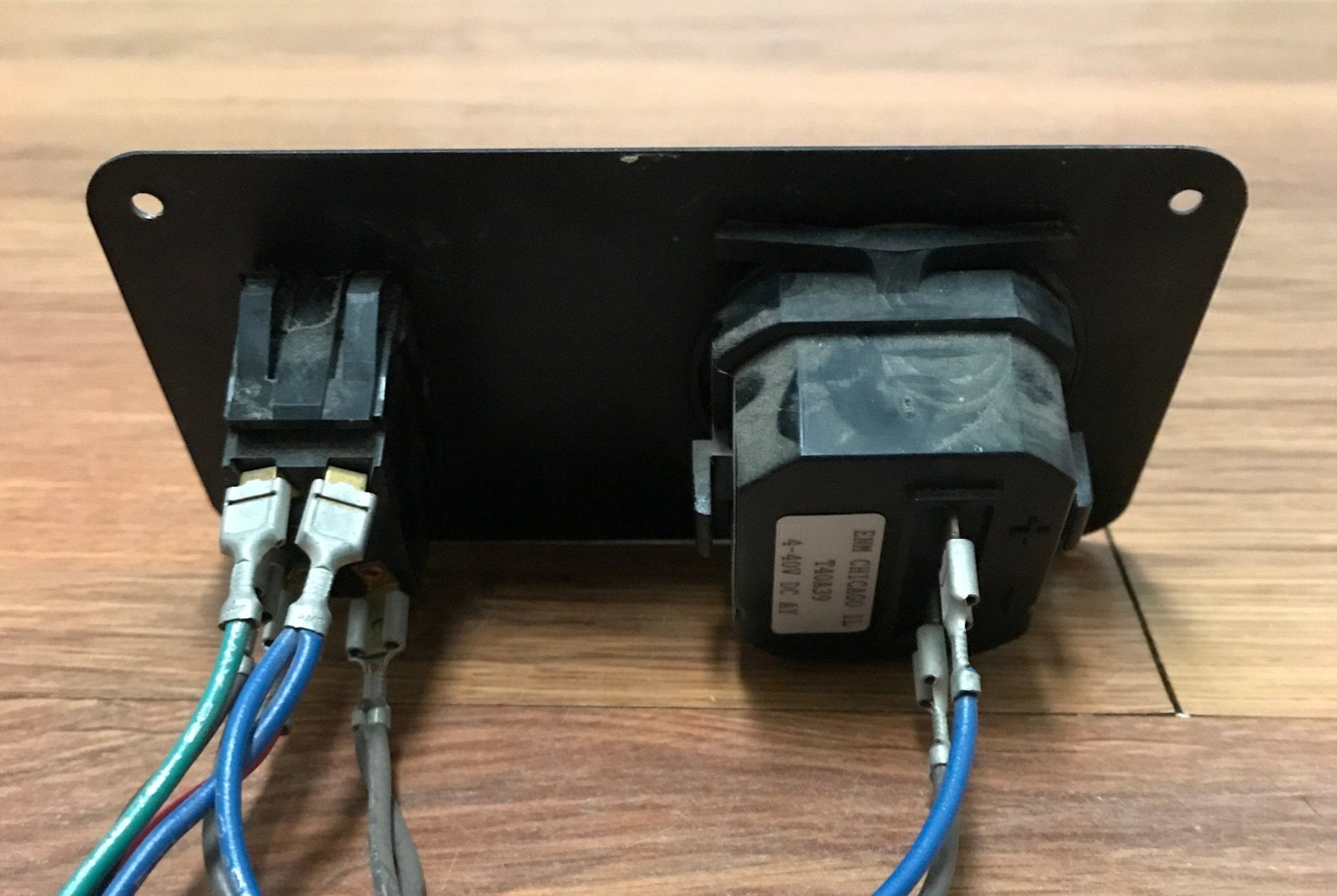 Used ENM On - Off Switch with Hour Meter Panel Switch - Young Farts RV Parts