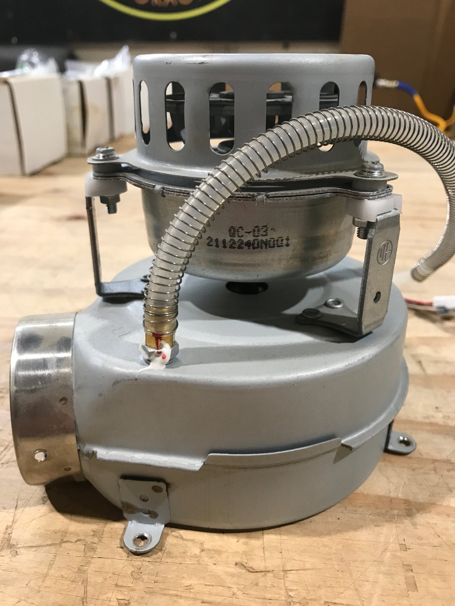 Used Furrion Water Flue Fan Assembly - C - FWH09A - 003 - Young Farts RV Parts