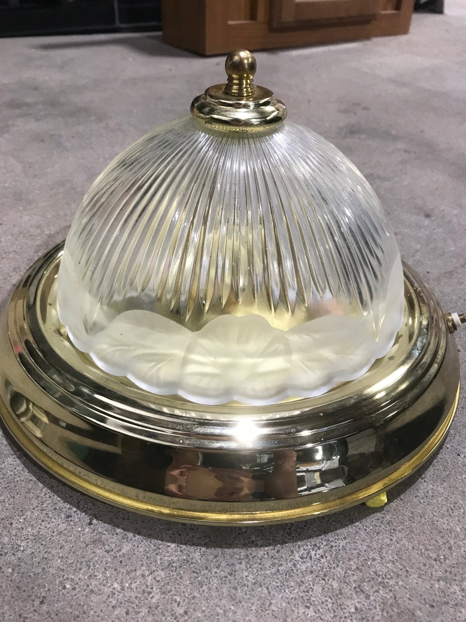 Used Interior Ceiling Mount Light Fixture - Young Farts RV Parts