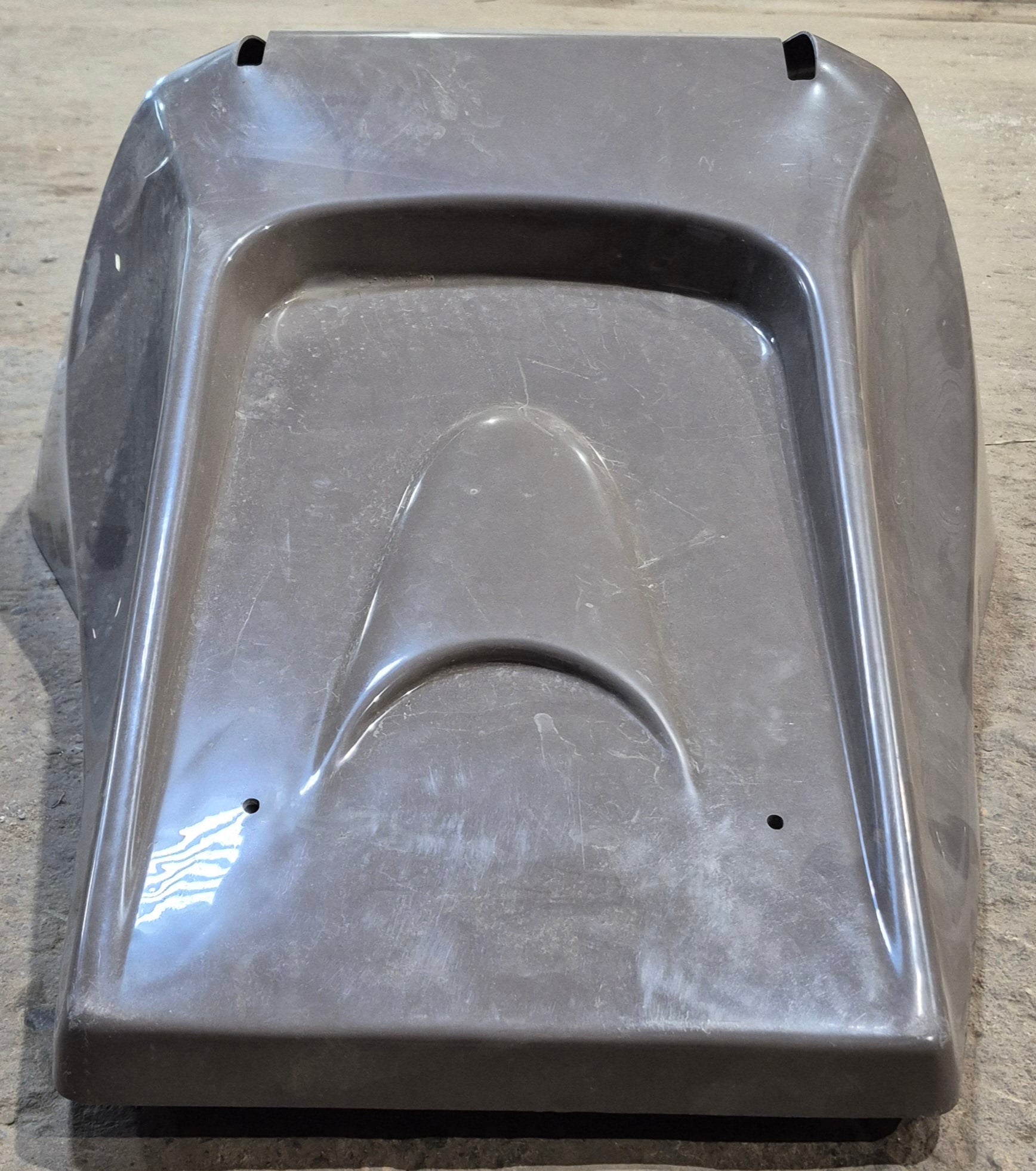 Used Lippert 1621 Fifth Wheel Pin Box Cover - Light Brown - Young Farts RV Parts