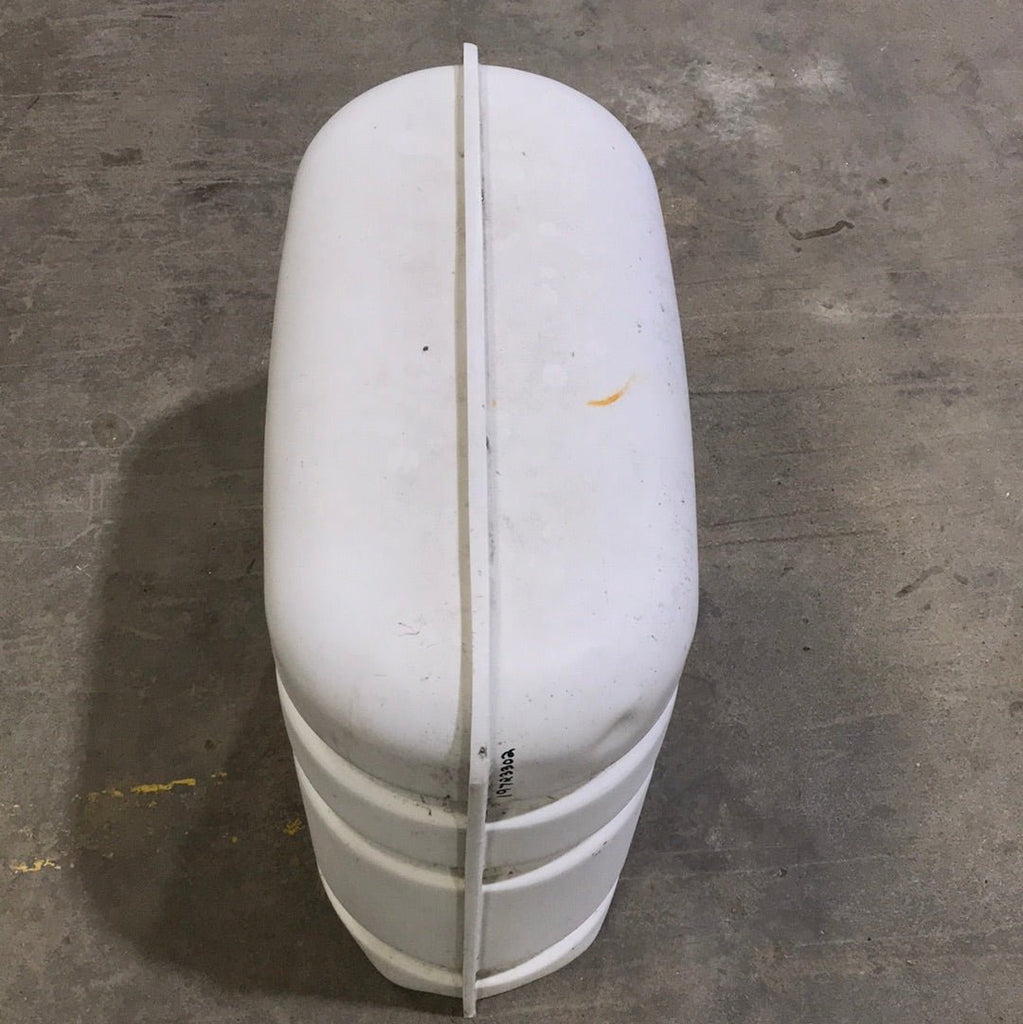 Used Propane Tank Cover - (Fits 30 LB Steel Double Tank) - Young Farts RV Parts
