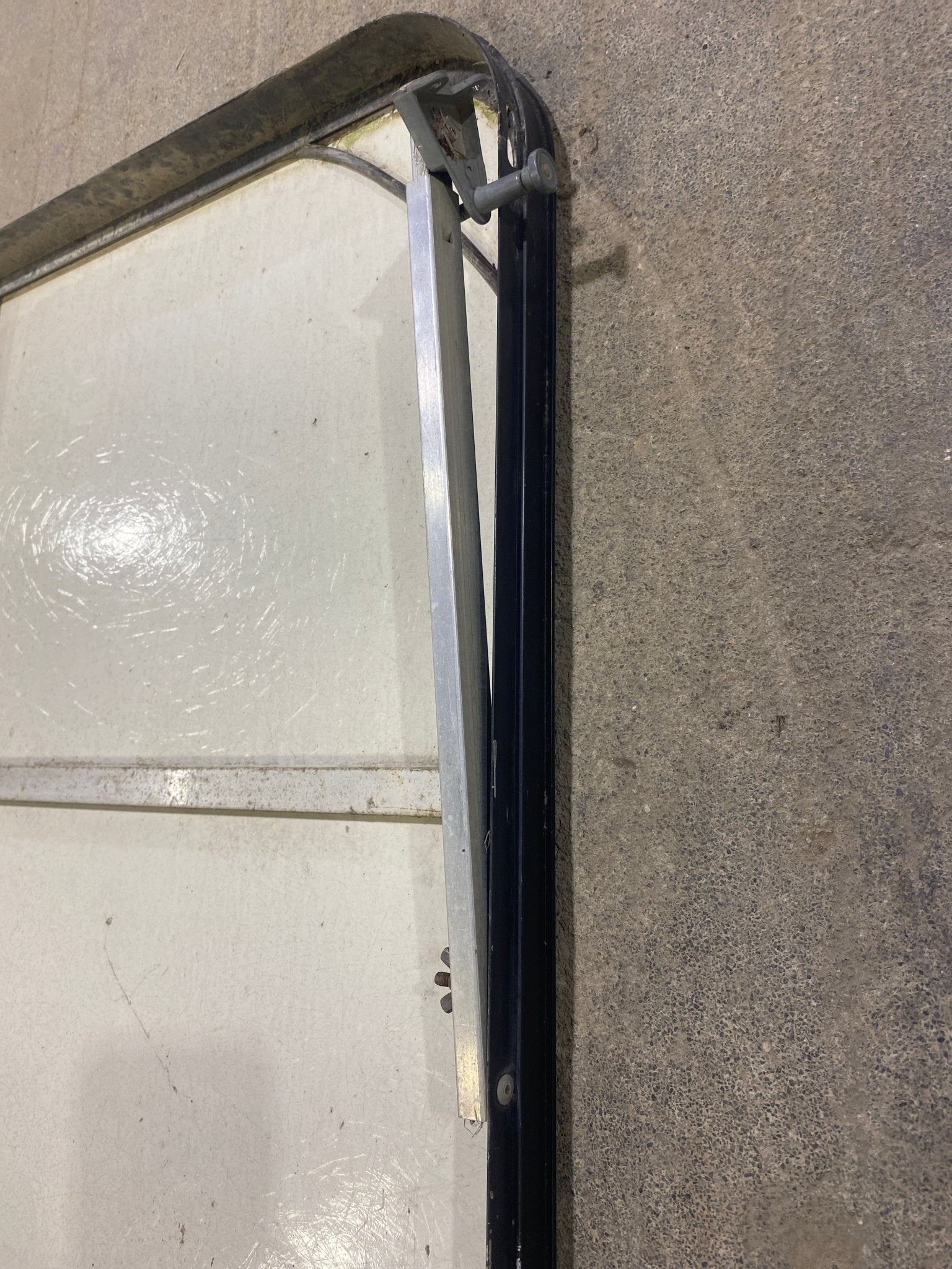 Used Radius Opening Rock Guard Cover : 62" x 25" X 1 1/2" D - Young Farts RV Parts