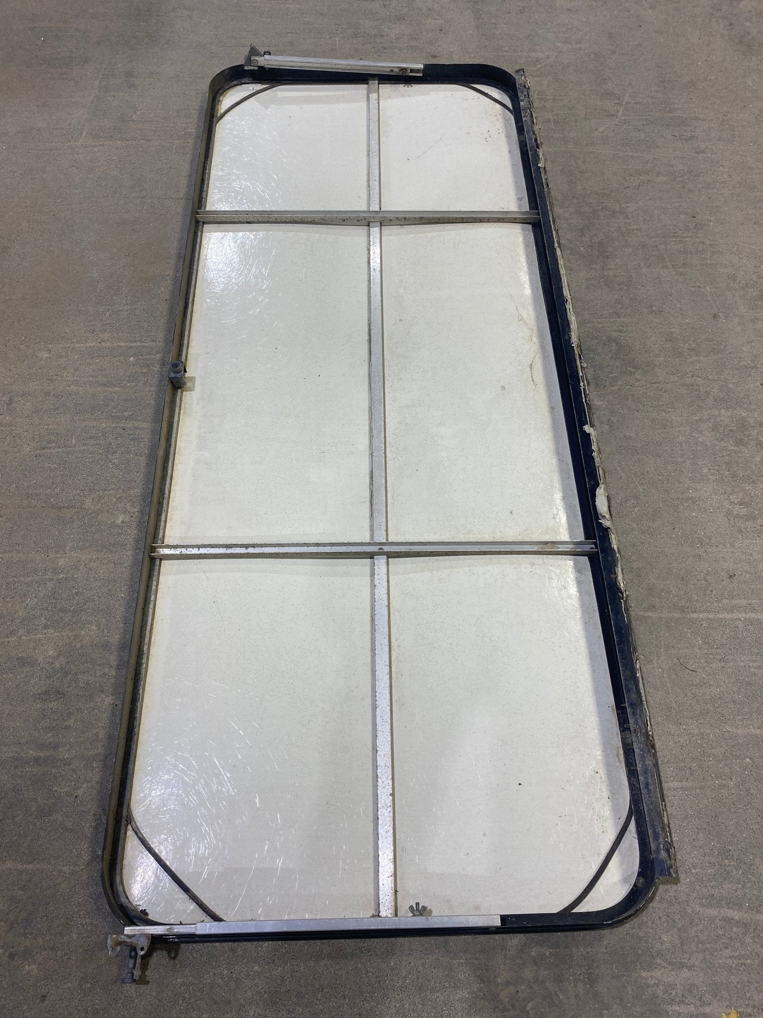 Used Radius Opening Rock Guard Cover : 62" x 25" X 1 1/2" D - Young Farts RV Parts