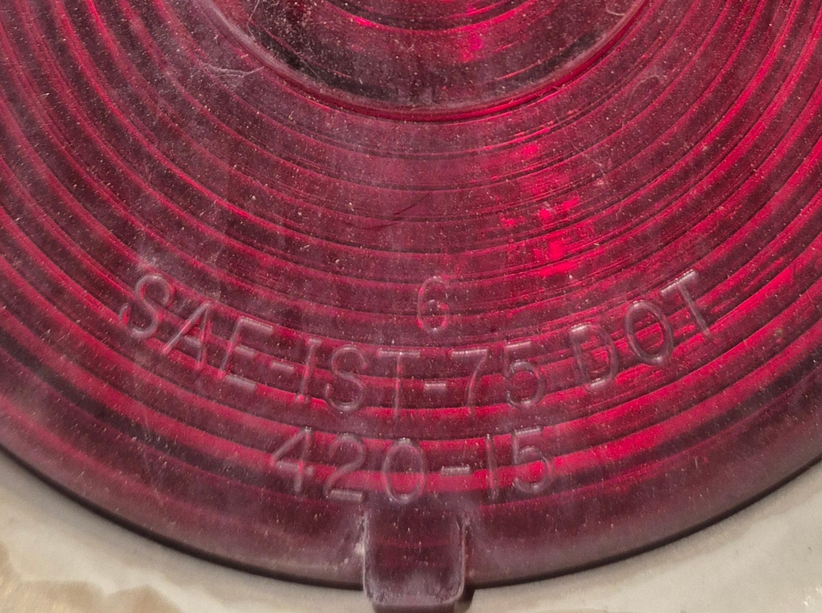 Used Rare RV Tail Light Assembly Driver Side - Young Farts RV Parts