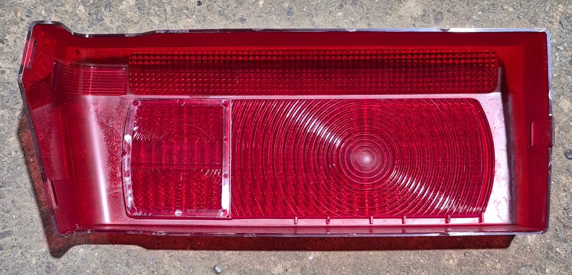 Used RARE Wesbar Wrap Around Tail Light Assembly - Passenger Side - Young Farts RV Parts