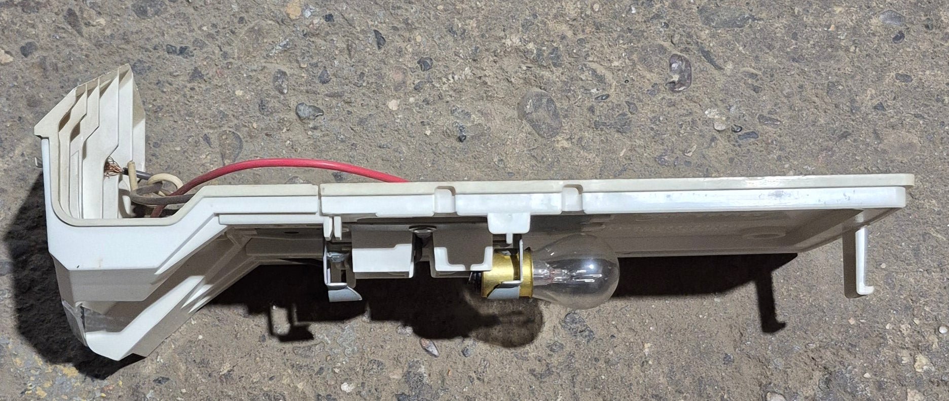 Used RARE Wesbar Wrap Around Tail Light Assembly - Passenger Side - Young Farts RV Parts