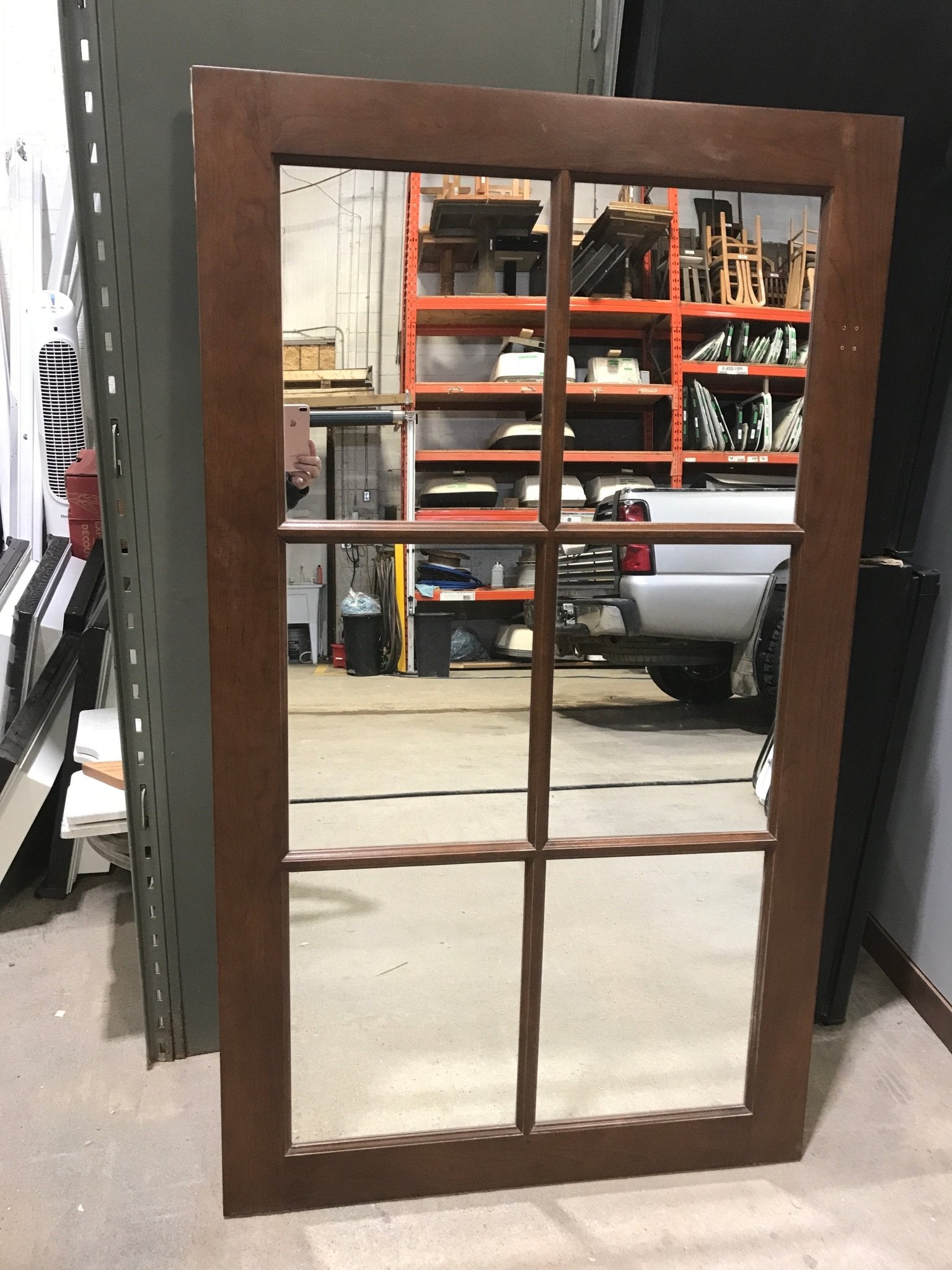 Used RV Cupboard/ Cabinet Door 55" H X 32" W X 3/4" D - Young Farts RV Parts