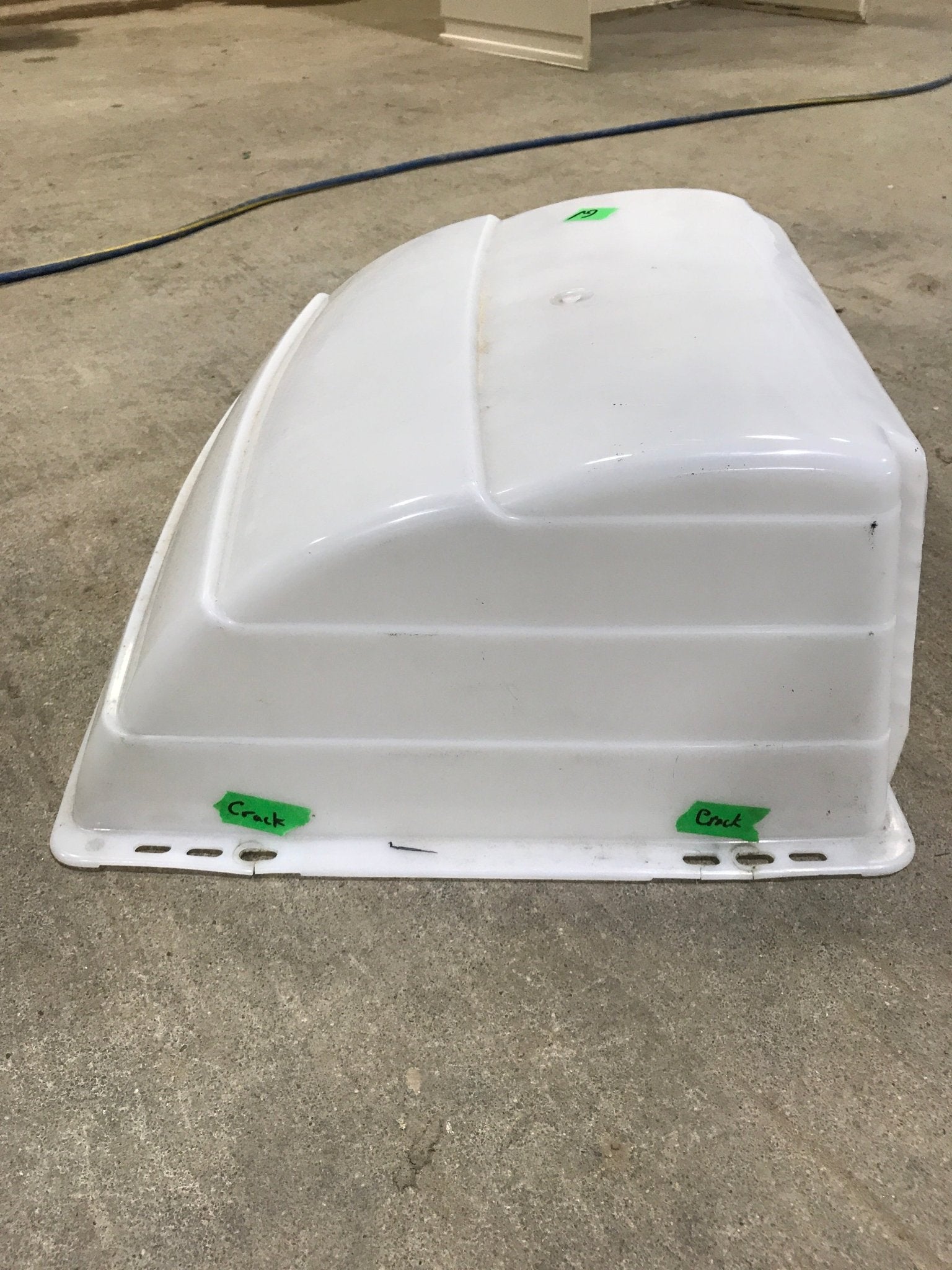 Used RV Max Air Vent Cover - 18 1/2" X 18 1/2" X 9" H - Young Farts RV Parts