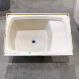 Used RV Bath Tub 43 1/2” x 23 1/2” RHD Step Tub