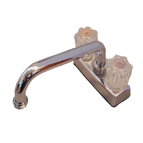 4" DECK FAUCET WITH 8" SPOUT - Young Farts RV Parts