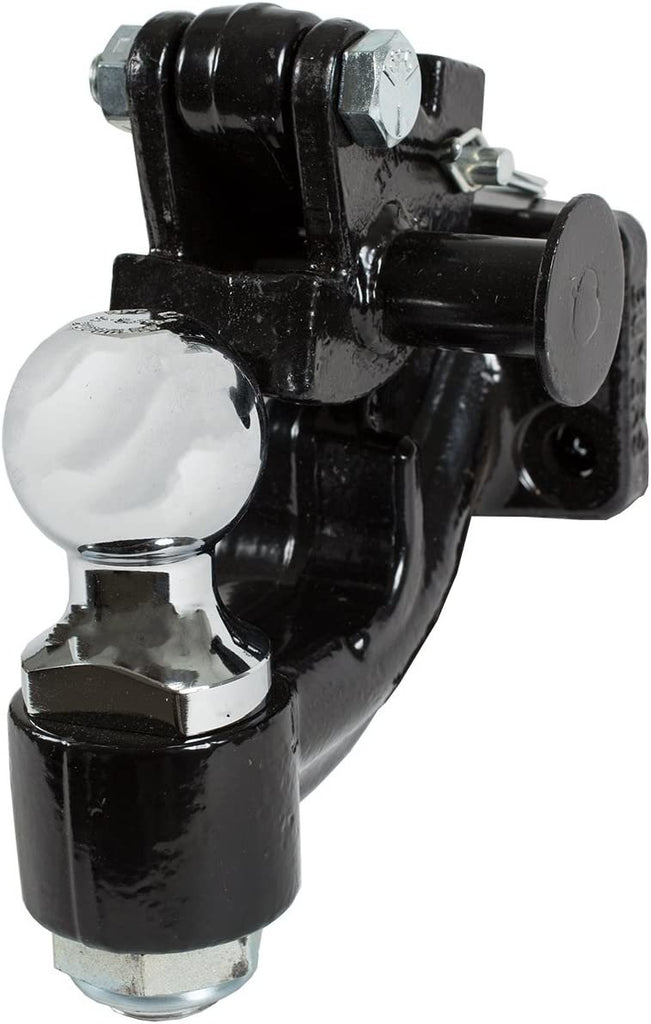 Buyers 10057 - 10 Ton Combination Hitch With Mounting Kit - 2-5/16 Inch Ball Black - Young Farts RV Parts