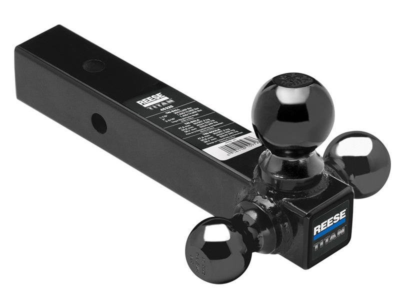 Draw-Tite 45325 - Class 5, Titan Tri-Ball Mount for 2-1/2" Receivers - Young Farts RV Parts