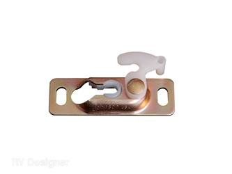 Interior Door Roller Mounting Plate RV Designer H529 Used On Pocket Style Or Sliding Doors - Young Farts RV Parts