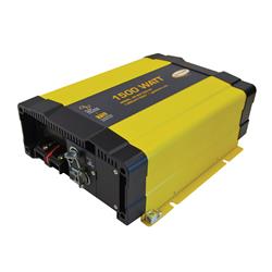 Power Inverter Go Power 79485 Sine Wave Inverter; 12 Volt; 1500 Watts Output/ 2000 Watts Surge; 85 To 92 Percent Efficiency; Two GFIC Outlet; Remote On/ Off Capable; Thermostatically Controlled Fan; 10.9" x 4.1" x 16.3" ; With Transfer Switch; Hard Wired - Young Farts RV Parts
